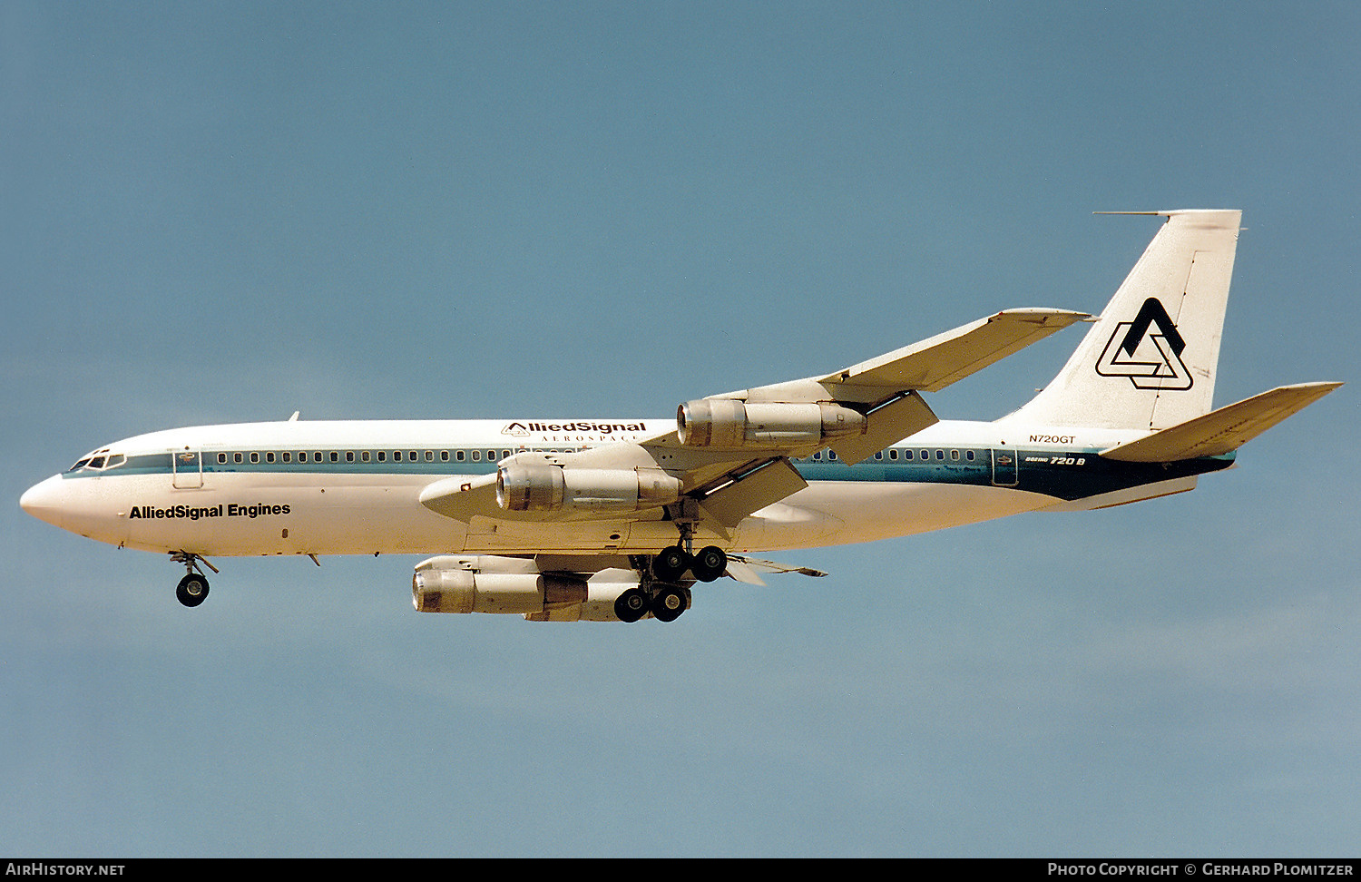 Aircraft Photo of N720GT | Boeing 720-051B | AlliedSignal Aerospace | AirHistory.net #780672