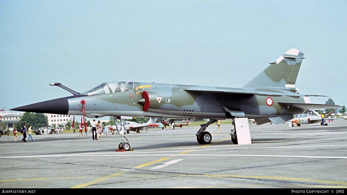 Aircraft Photo of 612 | Dassault Mirage F1CR | France - Air Force | AirHistory.net #780725