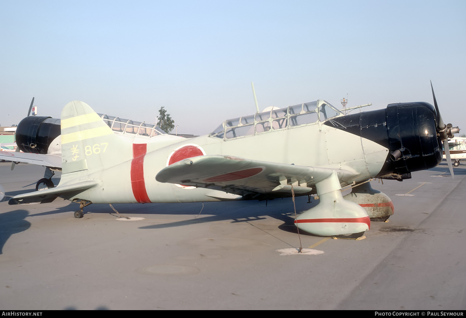 Aircraft Photo of N56867 / 867 | Vultee BT-13B/Aichi D3A Replica | Japan - Navy | AirHistory.net #780743