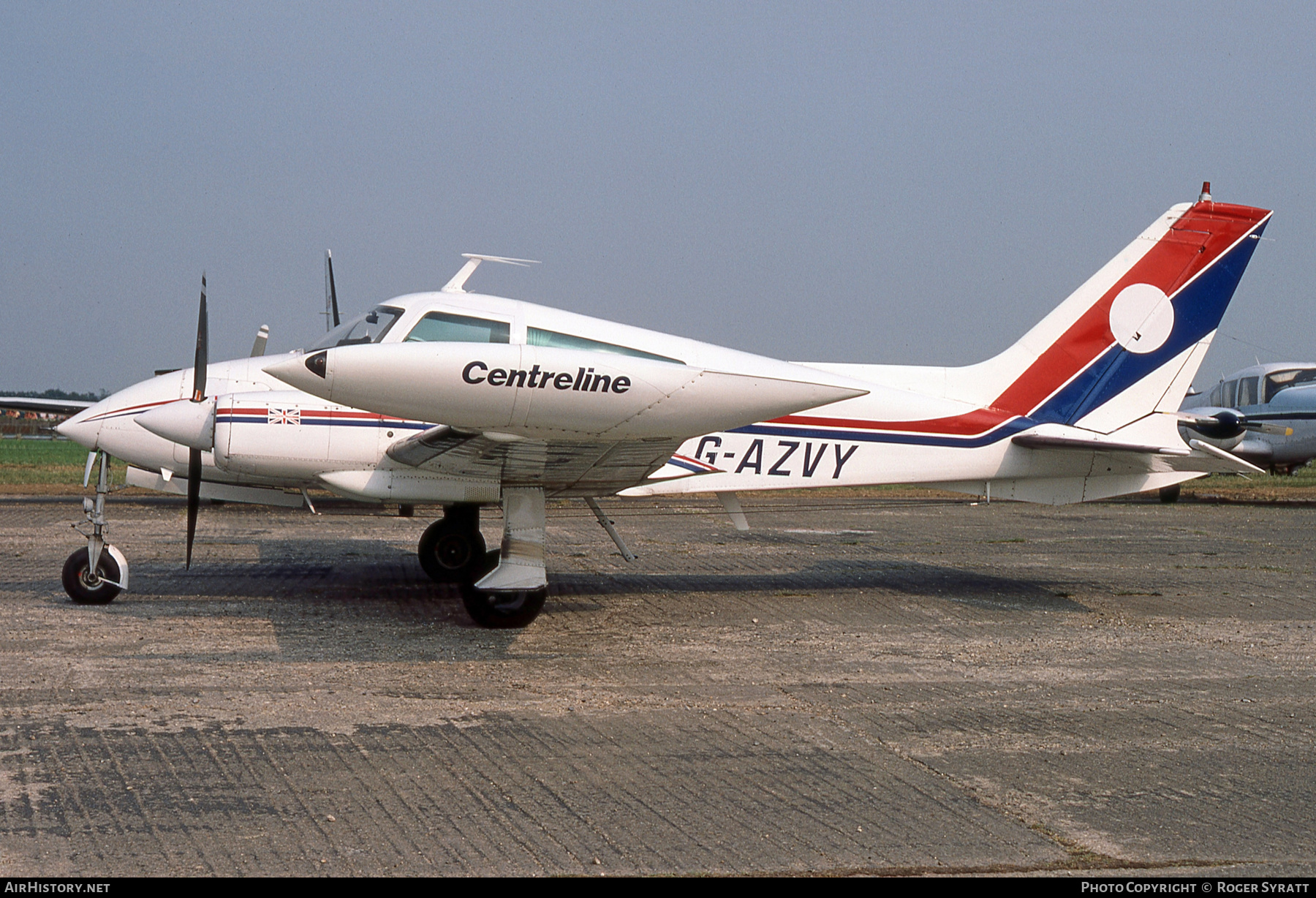Aircraft Photo of G-AZVY | Cessna 310Q | Centreline Air Services | AirHistory.net #780757
