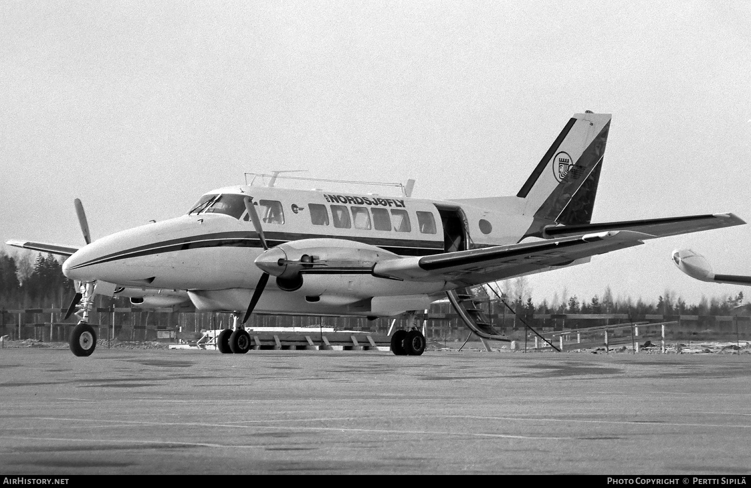 Aircraft Photo of SE-FOR | Beech 99 Airliner | Nordsjøfly | AirHistory.net #780765