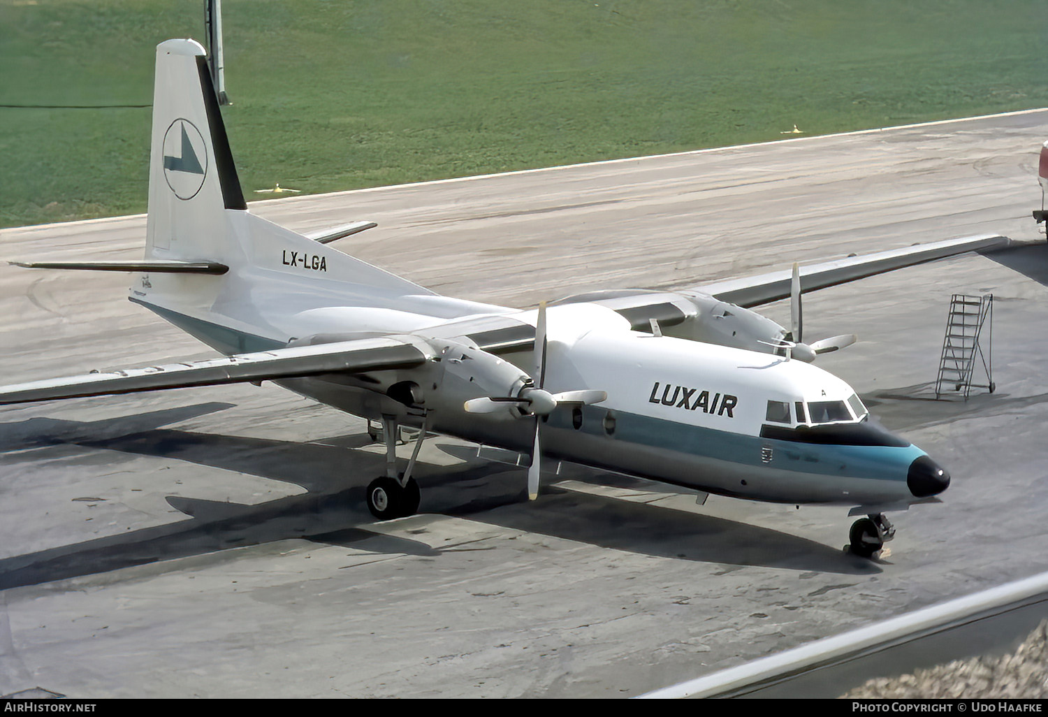 Aircraft Photo of LX-LGA | Fokker F27-100 Friendship | Luxair | AirHistory.net #780784