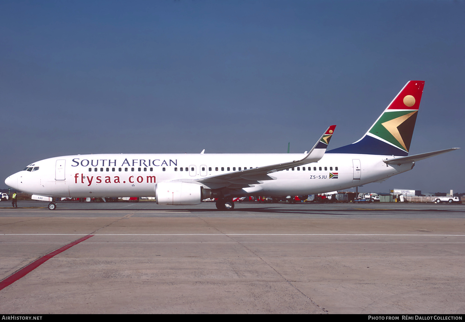 Aircraft Photo of ZS-SJU | Boeing 737-844 | South African Airways | AirHistory.net #780791
