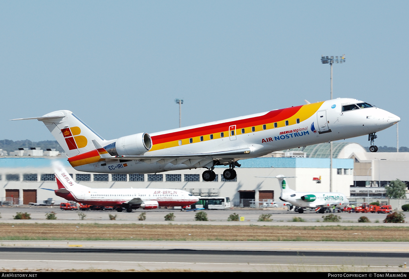 Aircraft Photo of EC-IRI | Bombardier CRJ-200ER (CL-600-2B19) | Iberia Regional | AirHistory.net #780836