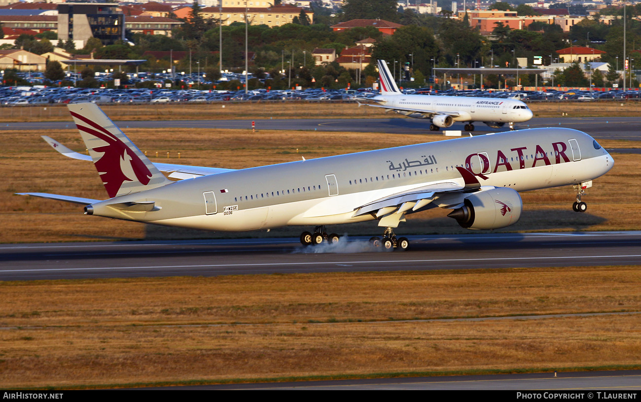 Aircraft Photo of F-WZGE | Airbus A350-941 | Qatar Airways | AirHistory.net #780870