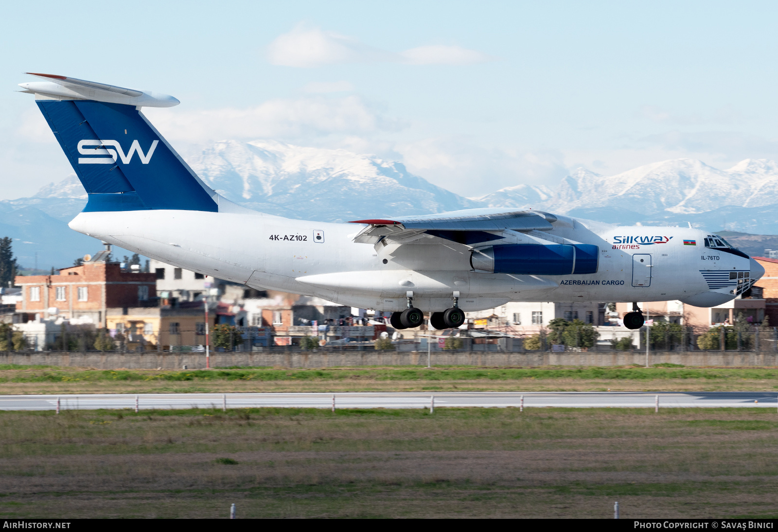 Aircraft Photo of 4K-AZ102 | Ilyushin Il-76TD | Silk Way Airlines | AirHistory.net #780878