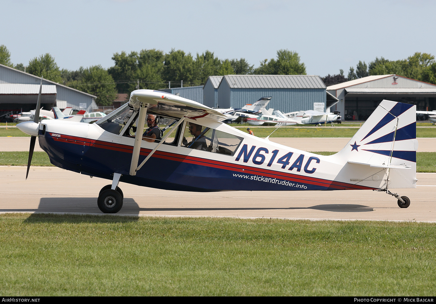 Aircraft Photo of N614AC | American Champion 7GCAA Citabria Adventure | AirHistory.net #780893