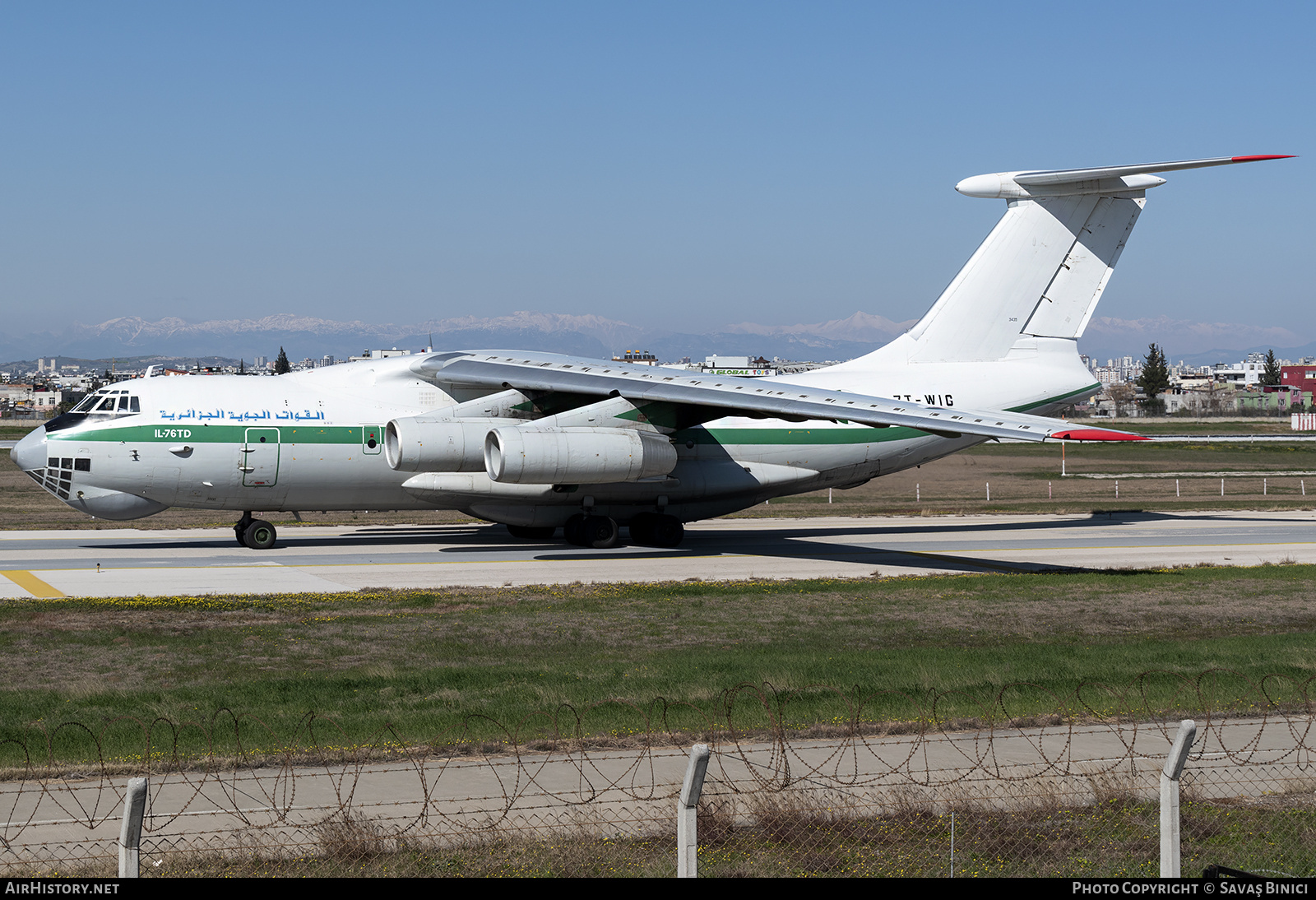 Aircraft Photo of 7T-WIG | Ilyushin Il-76TD | Algeria - Air Force | AirHistory.net #780896