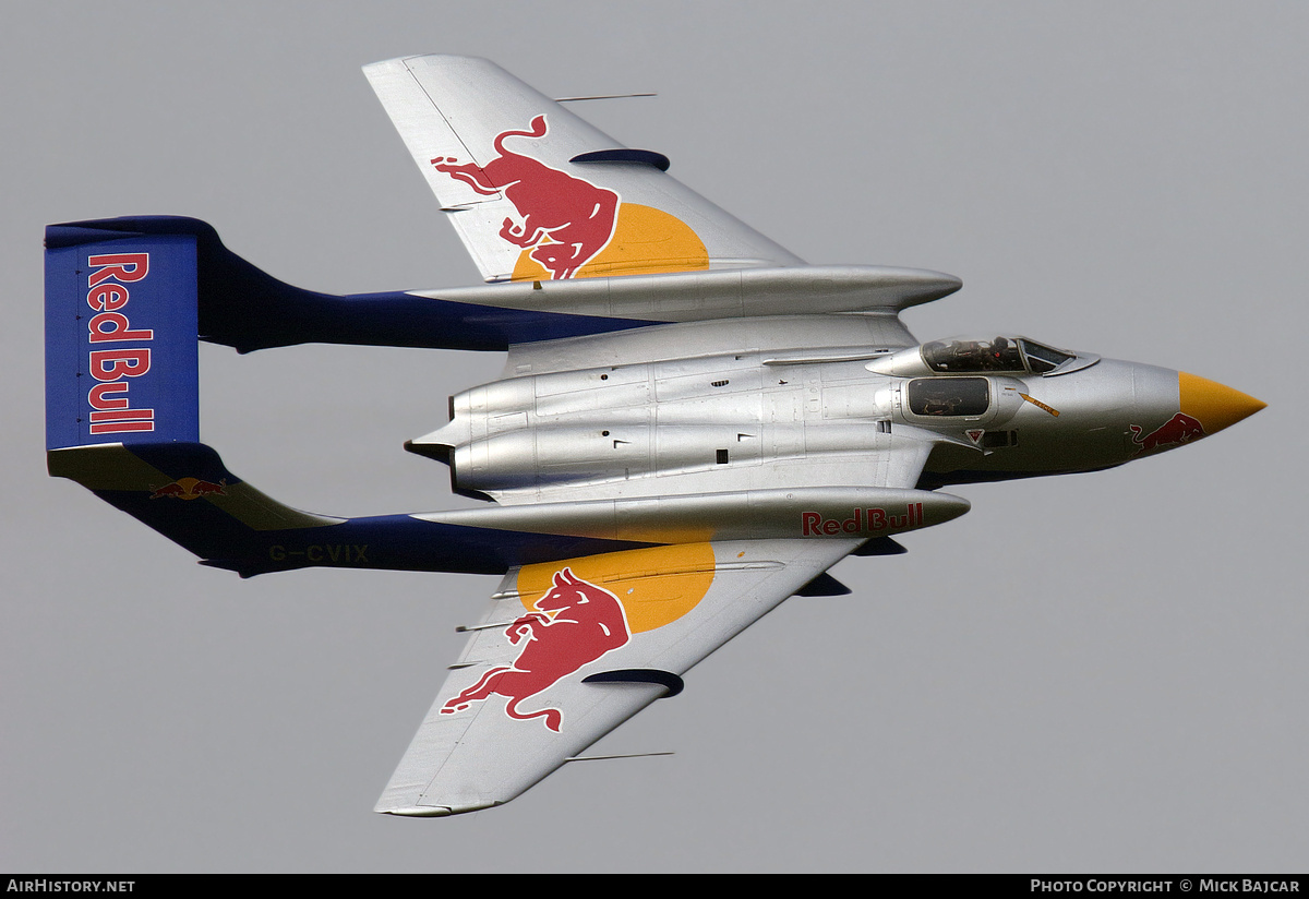 Aircraft Photo of G-CVIX | De Havilland D.H. 110 Sea Vixen D3 | Red Bull | AirHistory.net #780907