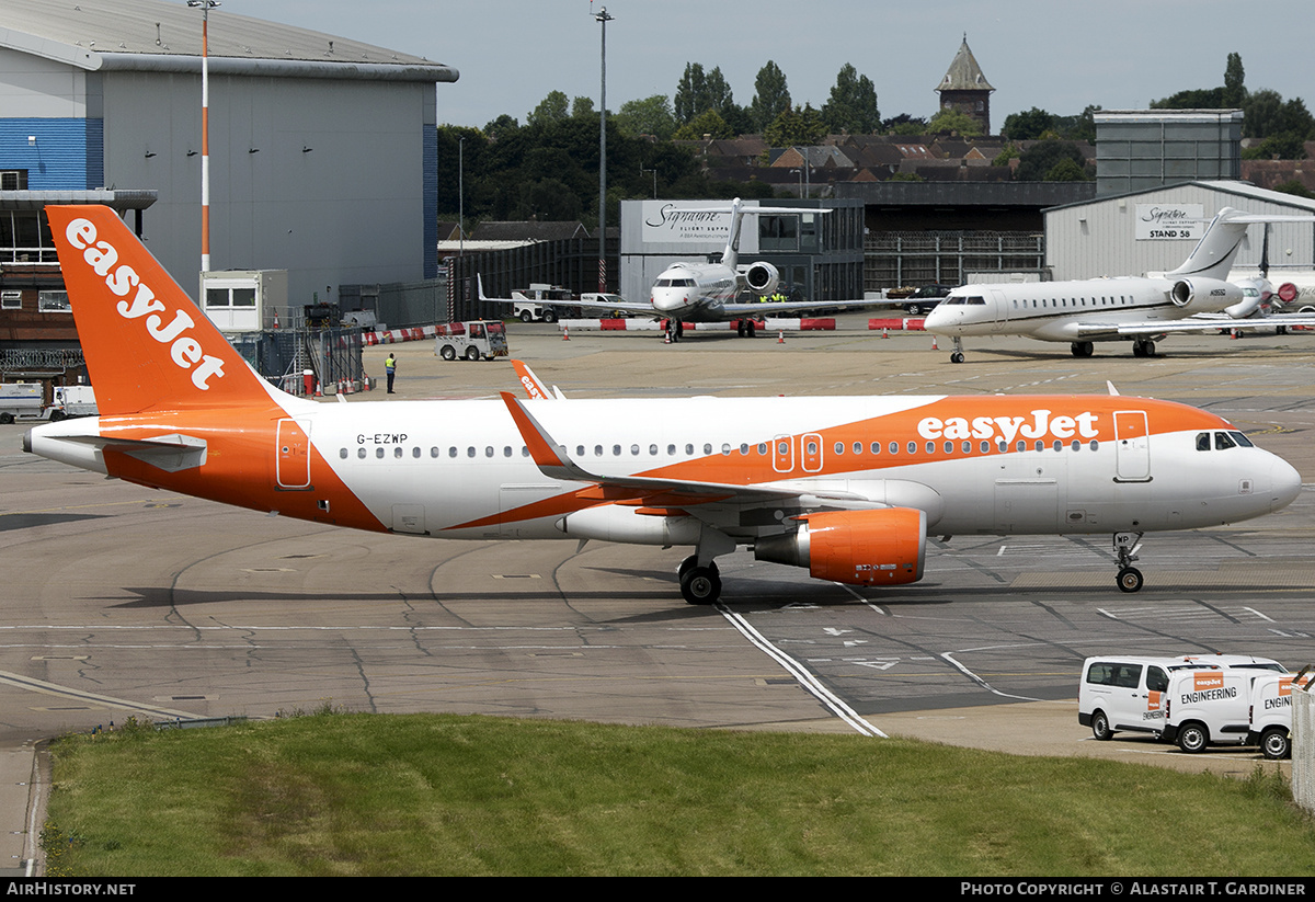 Aircraft Photo of G-EZWP | Airbus A320-214 | EasyJet | AirHistory.net #780913