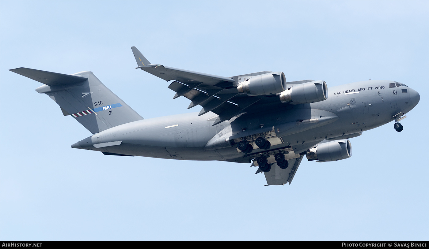 Aircraft Photo of 01 / 080001 | Boeing C-17A Globemaster III | Hungary - Air Force | AirHistory.net #780916