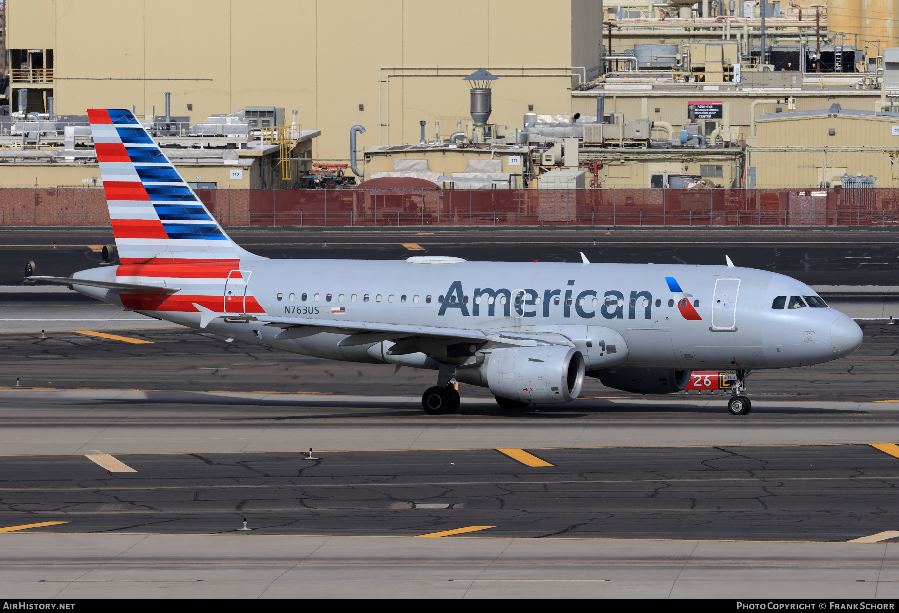 Aircraft Photo of N763US | Airbus A319-112 | American Airlines | AirHistory.net #780947