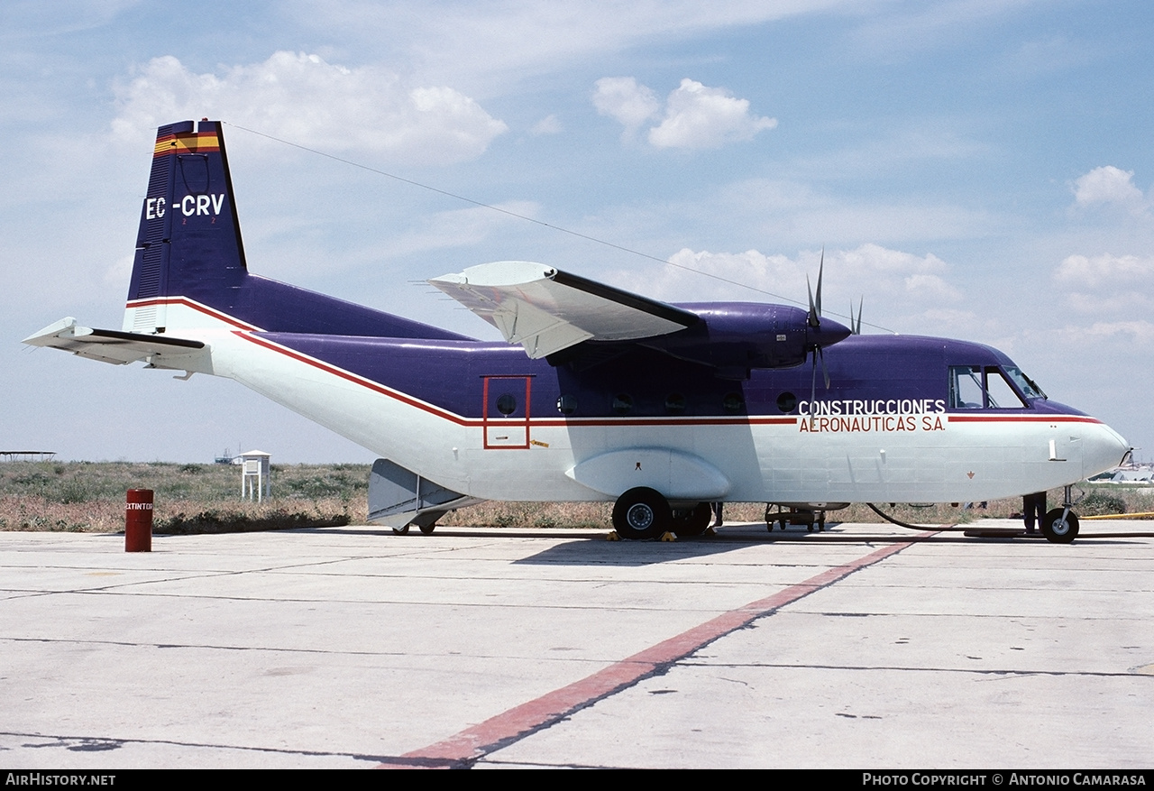 Aircraft Photo of EC-CRV | CASA C-212-100 Aviocar | CASA - Construcciones Aeronáuticas | AirHistory.net #780948