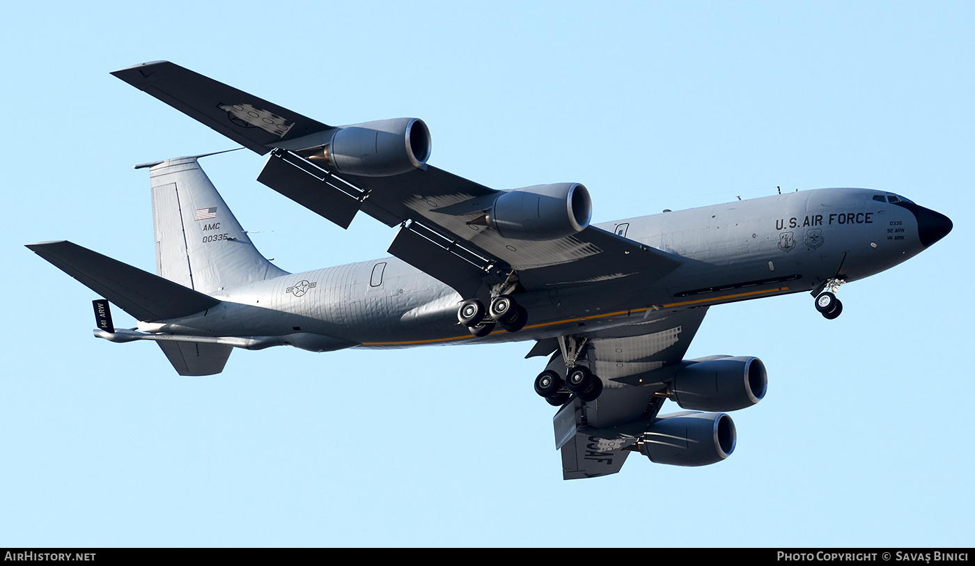 Aircraft Photo of 60-0335 / 00335 | Boeing KC-135T Stratotanker | USA - Air Force | AirHistory.net #780965