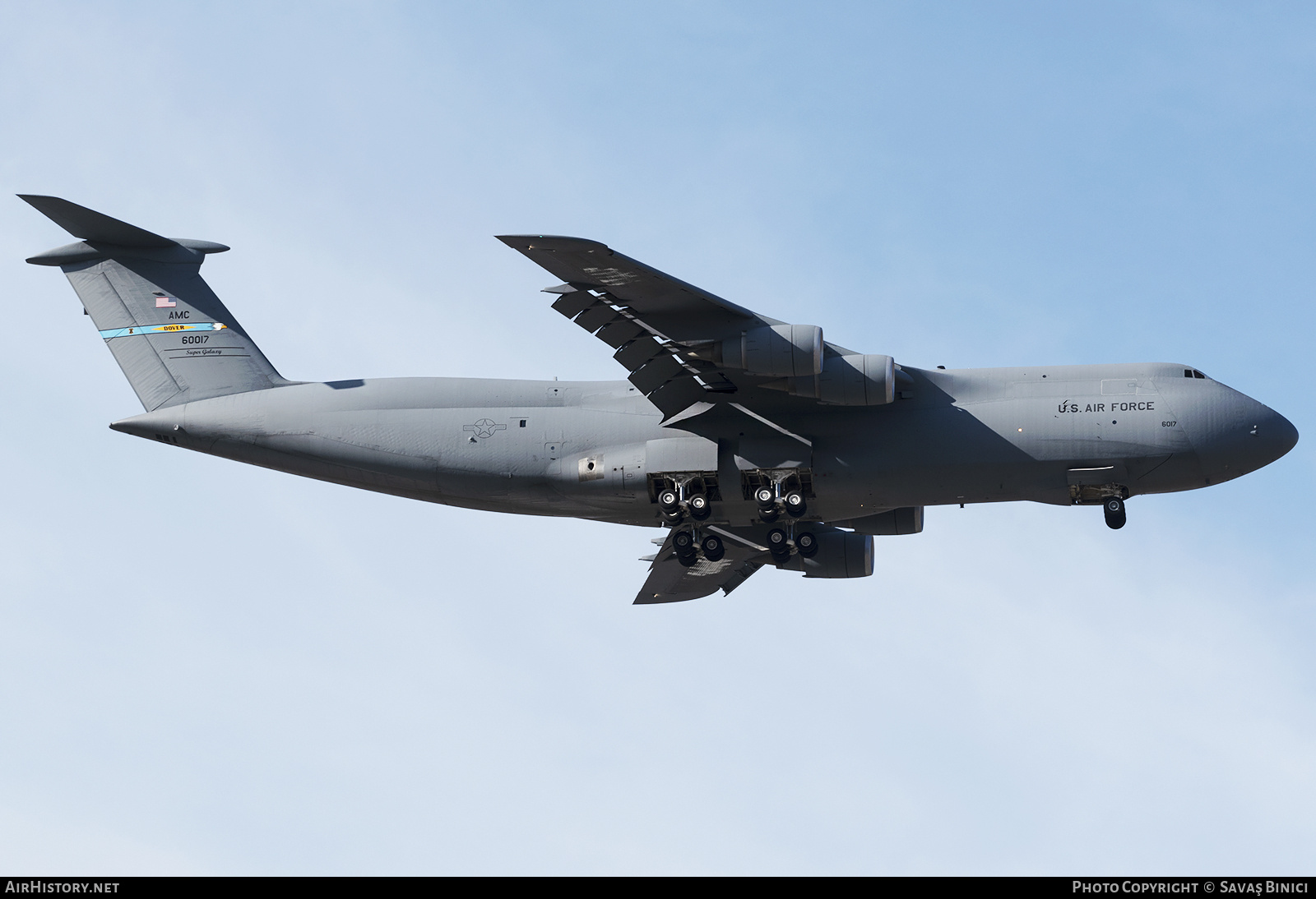 Aircraft Photo of 86-0017 / 60017 | Lockheed C-5M Super Galaxy (L-500) | USA - Air Force | AirHistory.net #780969