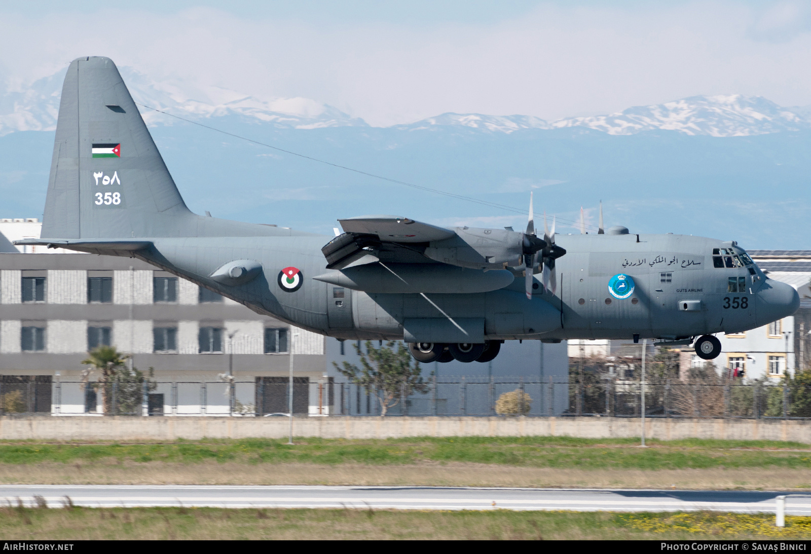 Aircraft Photo of 358 | Lockheed C-130H Hercules | Jordan - Air Force | AirHistory.net #780970
