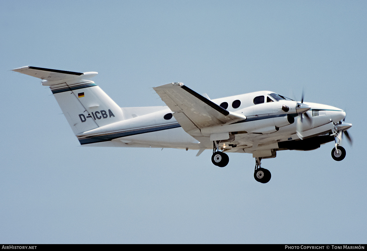 Aircraft Photo of D-ICBA | Beech F90 King Air | AirHistory.net #780989