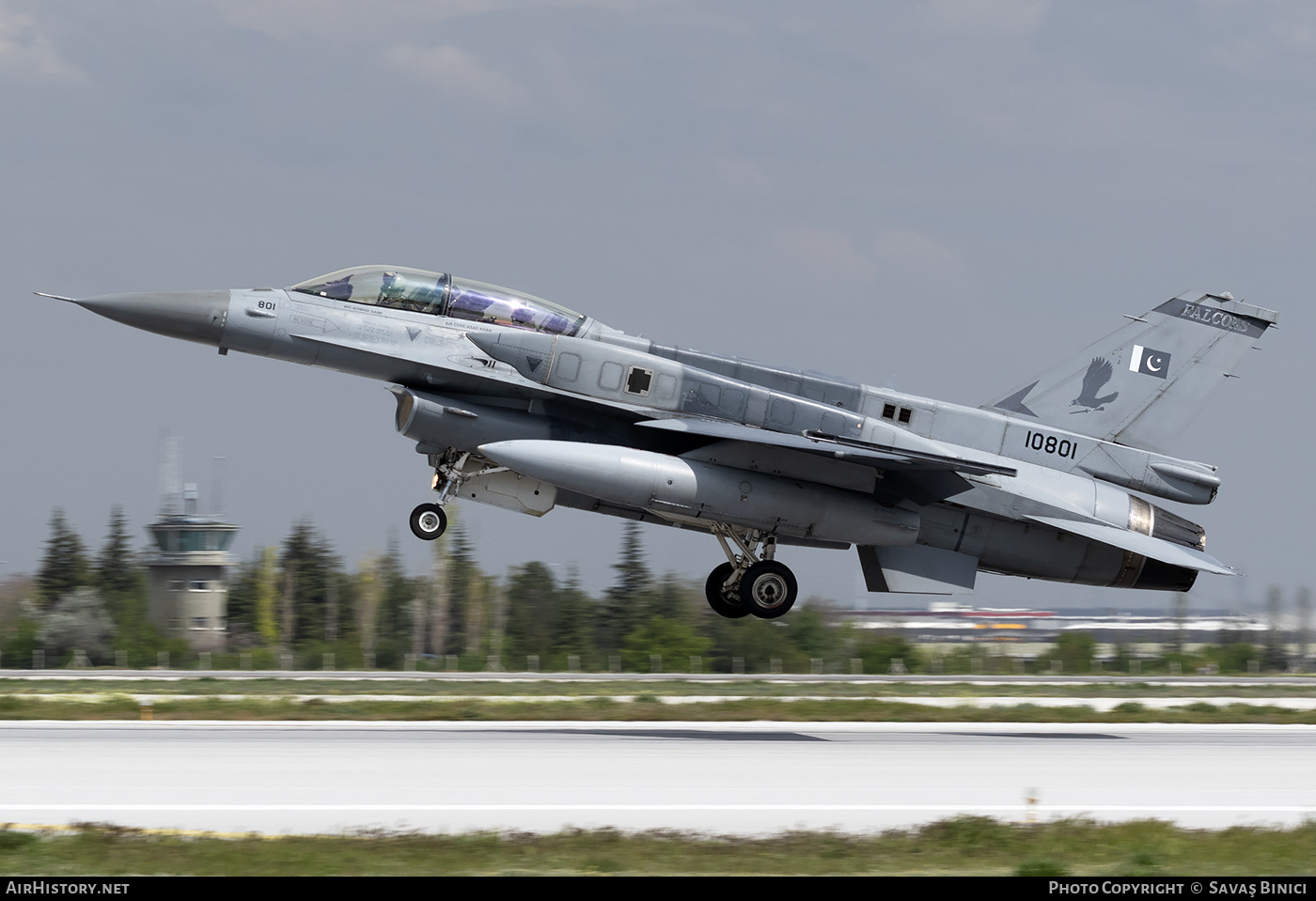 Aircraft Photo of 10801 | Lockheed Martin F-16D Fighting Falcon | Pakistan - Air Force | AirHistory.net #780993