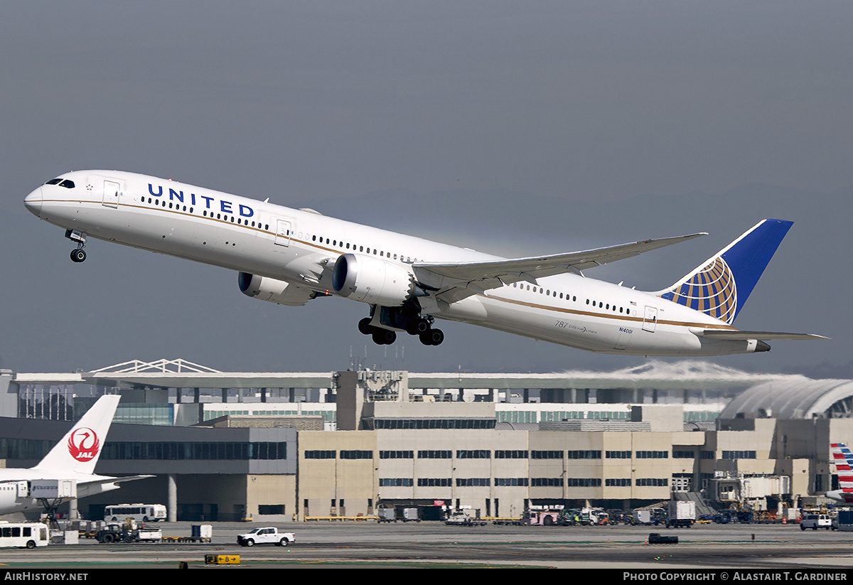 Aircraft Photo of N14001 | Boeing 787-10 Dreamliner | United Airlines | AirHistory.net #781000