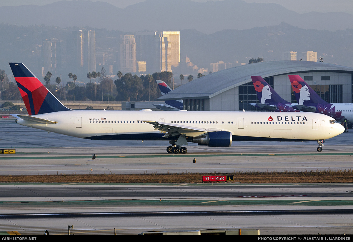 Aircraft Photo of N830MH | Boeing 767-432/ER | Delta Air Lines | AirHistory.net #781006