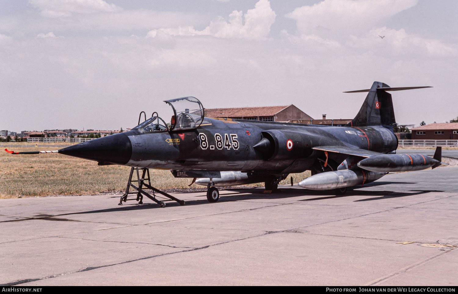 Aircraft Photo of 62-845 / 104845 | Canadair CF-104 Starfighter | Turkey - Air Force | AirHistory.net #781009