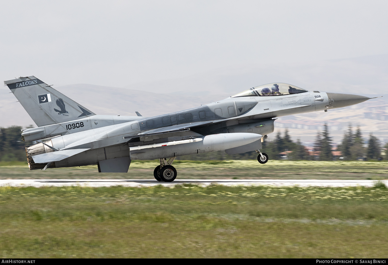 Aircraft Photo of 10908 | Lockheed Martin F-16C Fighting Falcon | Pakistan - Air Force | AirHistory.net #781015