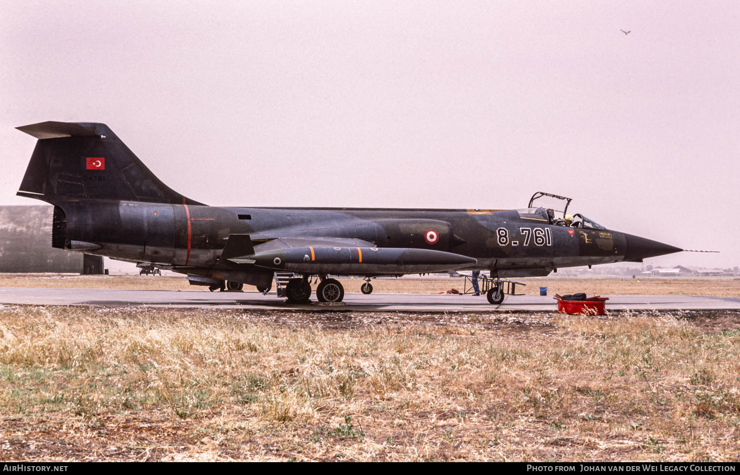 Aircraft Photo of 62-761 / 104761 | Canadair CF-104 Starfighter | Turkey - Air Force | AirHistory.net #781031