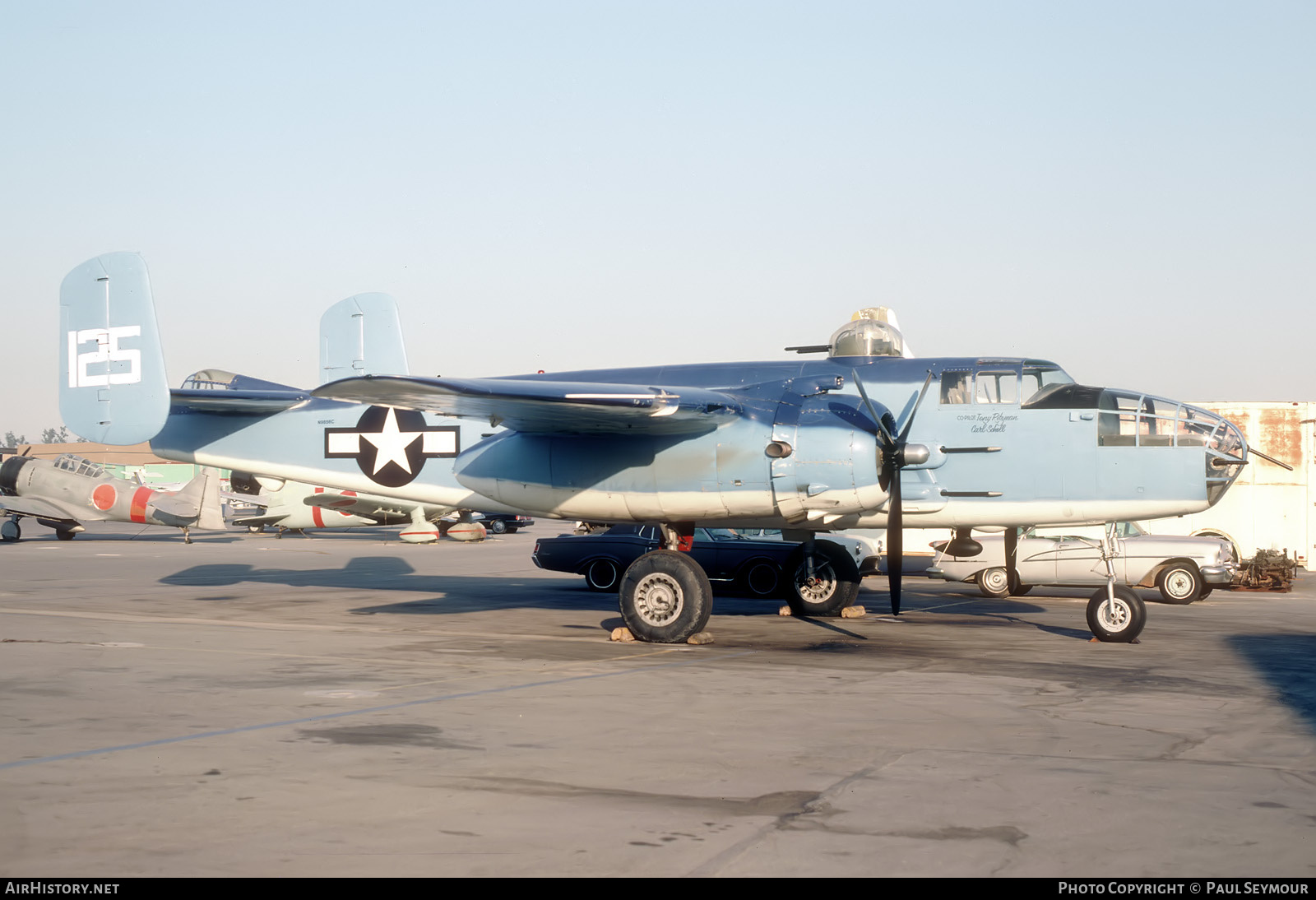 Aircraft Photo of N9856C | North American B-25J Mitchell | USA - Air Force | AirHistory.net #781046
