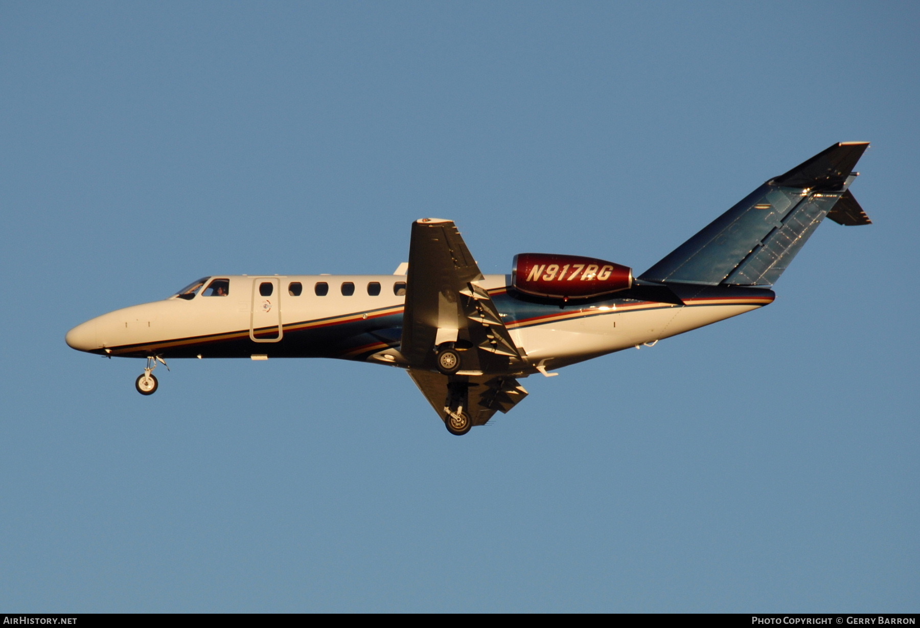 Aircraft Photo of N917RG | Cessna 525B CitationJet CJ3 | AirHistory.net #781048