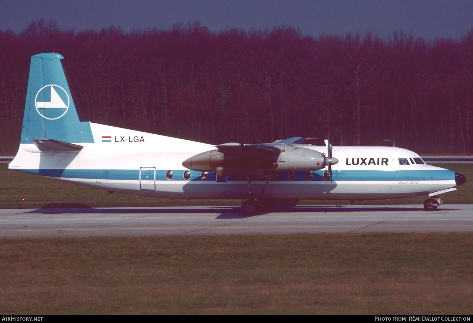 Aircraft Photo of LX-LGA | Fokker F27-100 Friendship | Luxair | AirHistory.net #781072