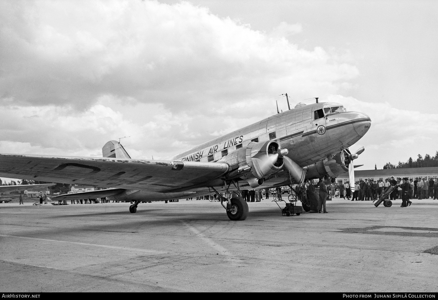 Aircraft Photo of OH-LCC | Douglas DC-3(C) | Aero Oy - Finnish Airlines | AirHistory.net #781074