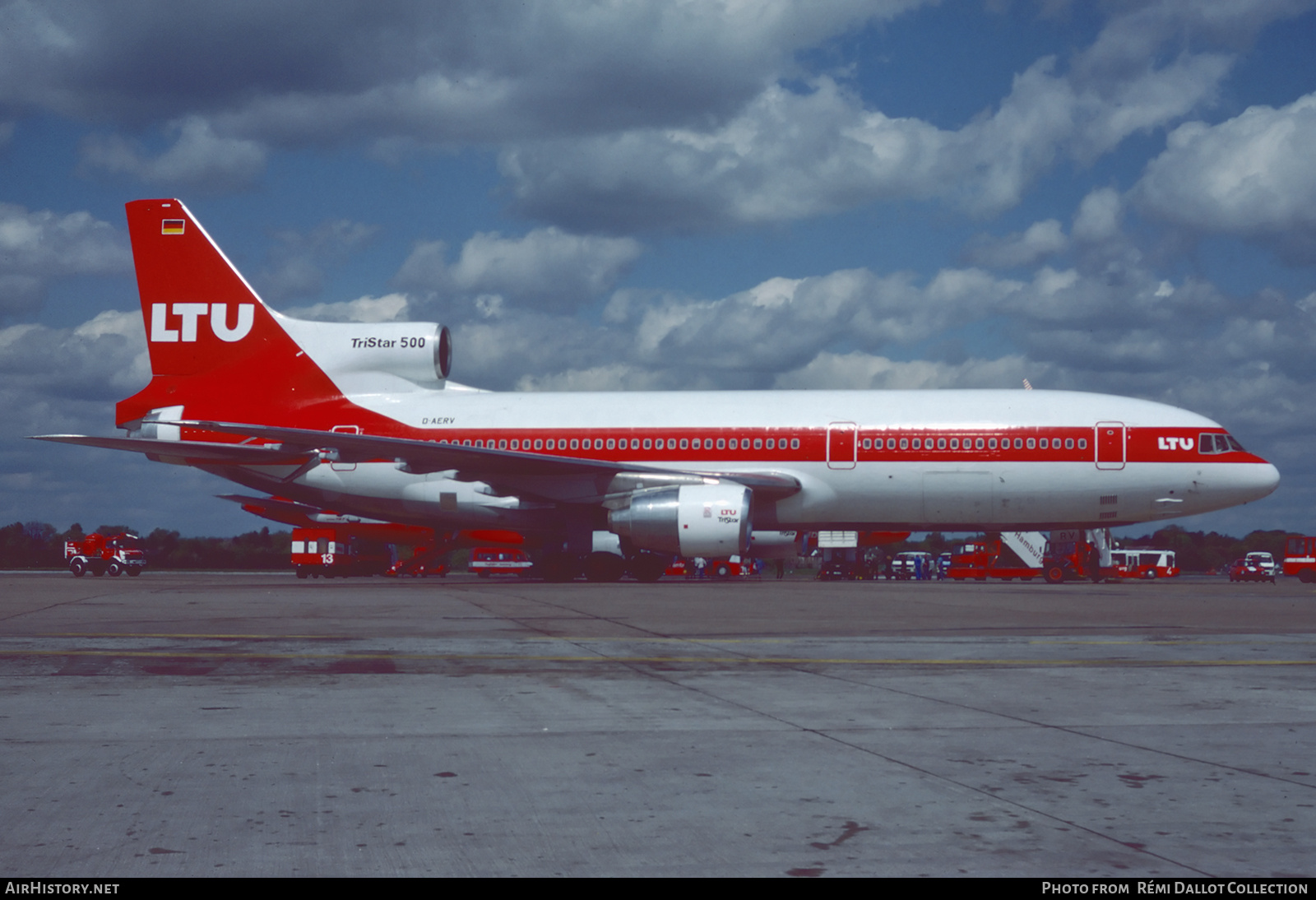 Aircraft Photo of D-AERV | Lockheed L-1011-385-3 TriStar 500 | LTU - Lufttransport-Unternehmen | AirHistory.net #781081
