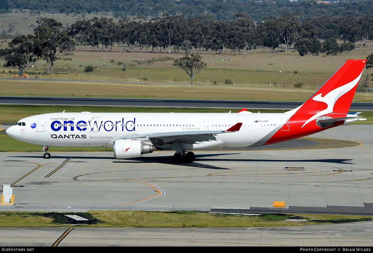 Aircraft Photo of VH-EBN | Airbus A330-202 | Qantas | AirHistory.net #781109