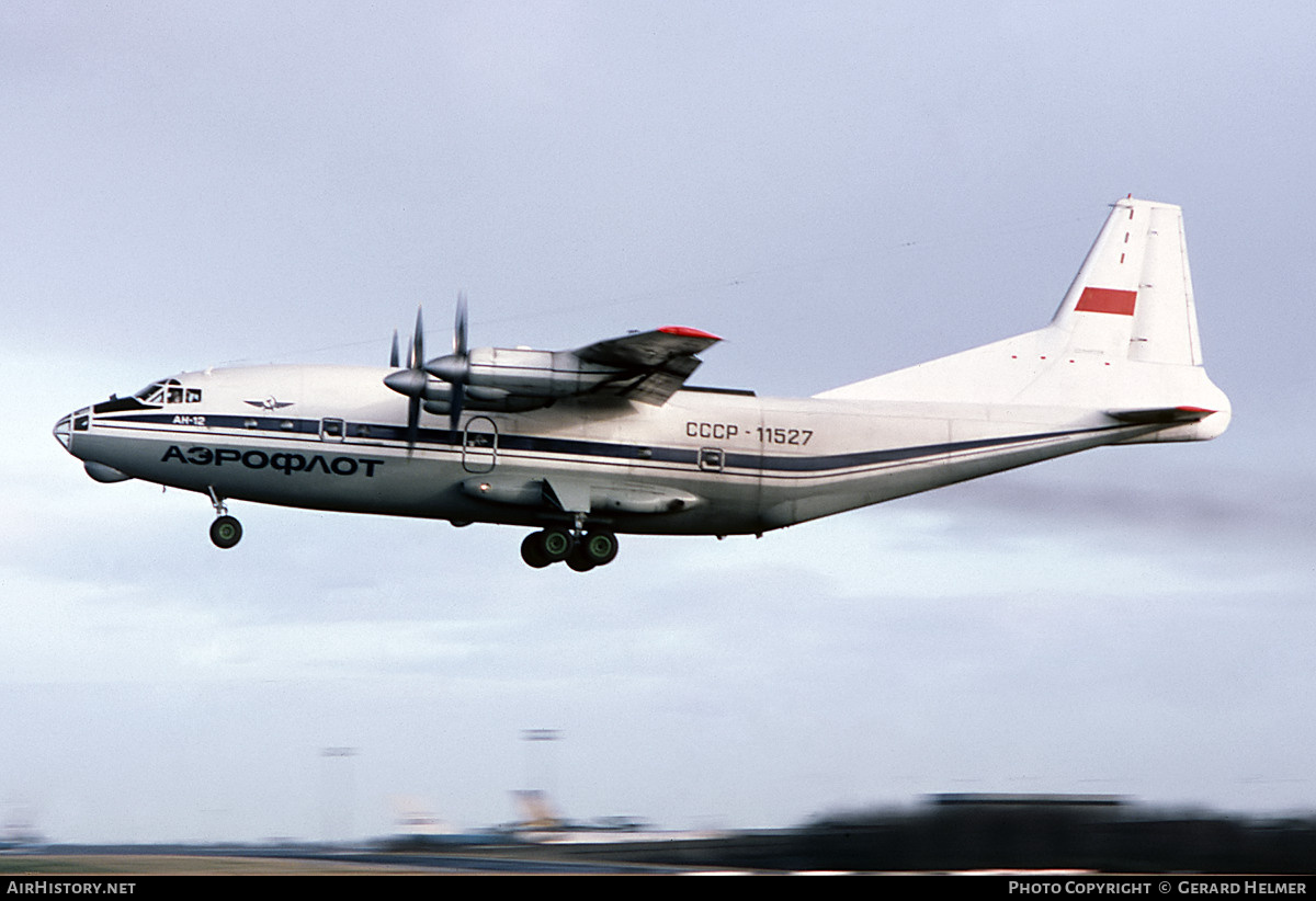Aircraft Photo of CCCP-11527 | Antonov An-12B | Aeroflot | AirHistory.net #781132