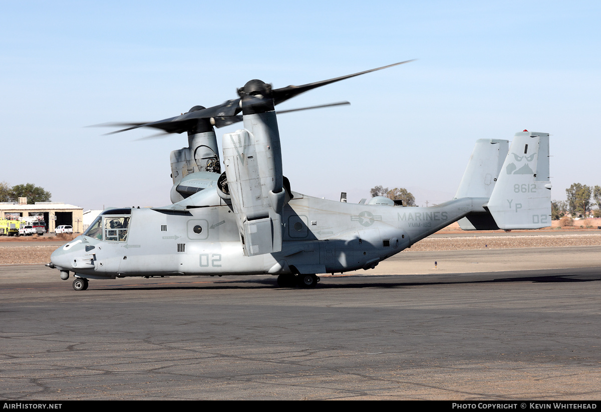 Aircraft Photo of 168612 / 8612 | Bell-Boeing MV-22B Osprey | USA - Marines | AirHistory.net #781161