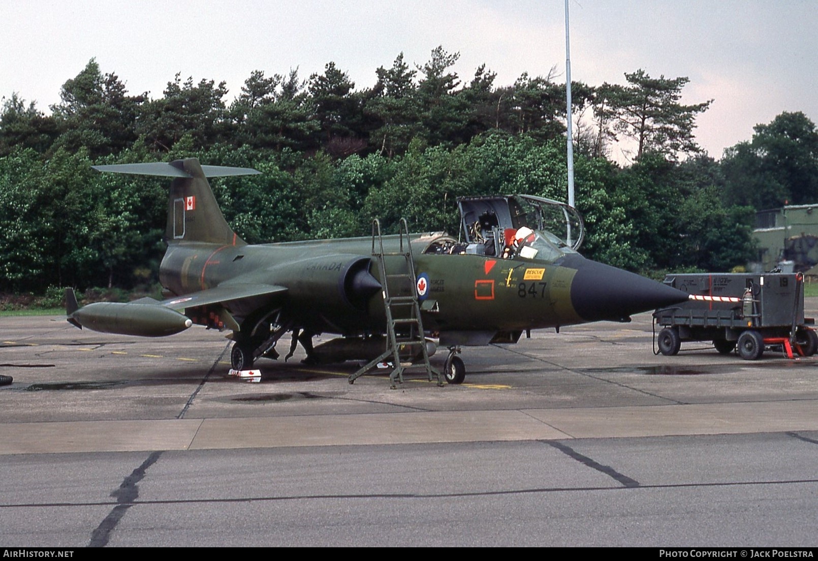 Aircraft Photo of 104847 | Canadair CF-104 Starfighter | Canada - Air Force | AirHistory.net #781167
