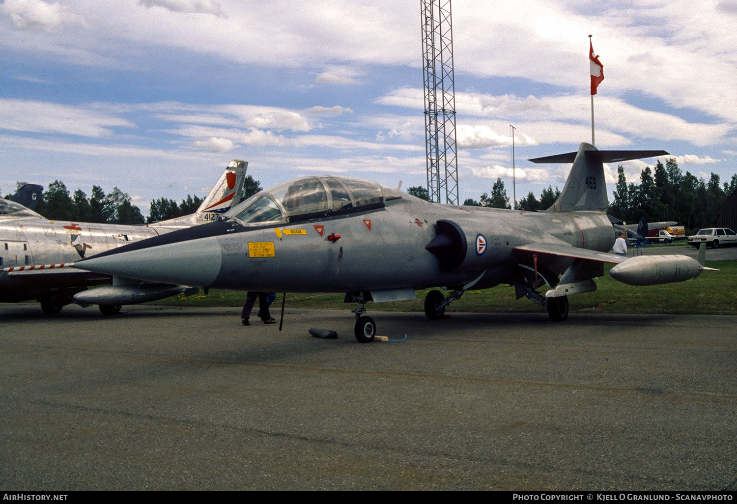 Aircraft Photo of 469 / 38469 | Lockheed TF-104G Starfighter | Norway - Air Force | AirHistory.net #781171