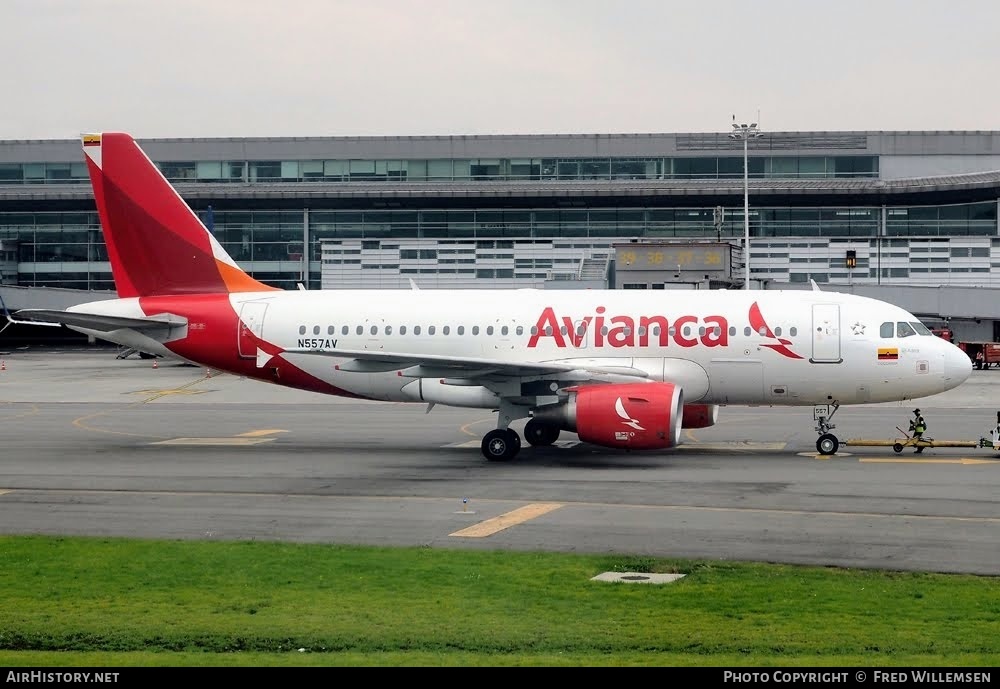 Aircraft Photo of N557AV | Airbus A319-115 | Avianca | AirHistory.net #781176