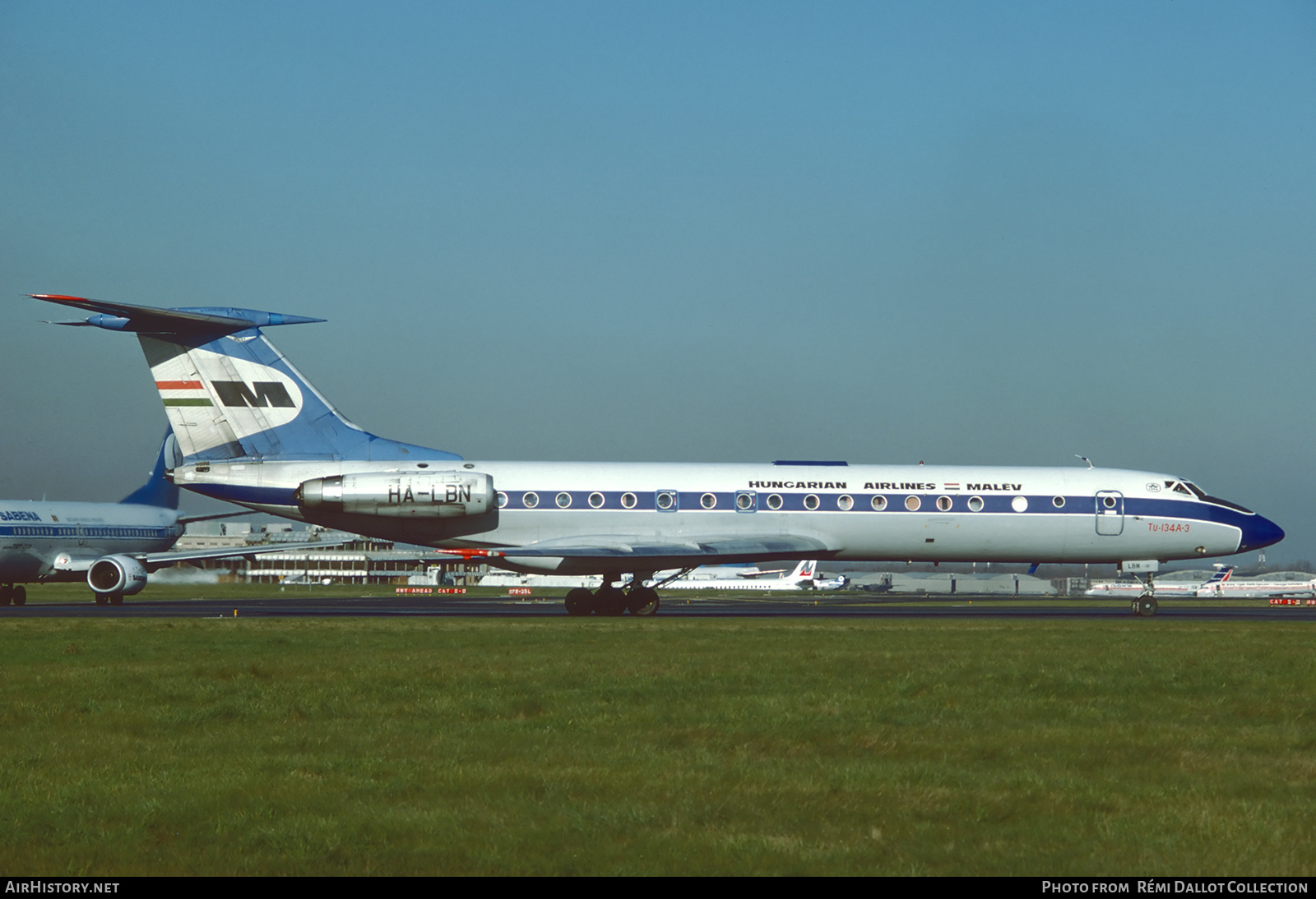 Aircraft Photo of HA-LBN | Tupolev Tu-134A-3 | Malév - Hungarian Airlines | AirHistory.net #781183
