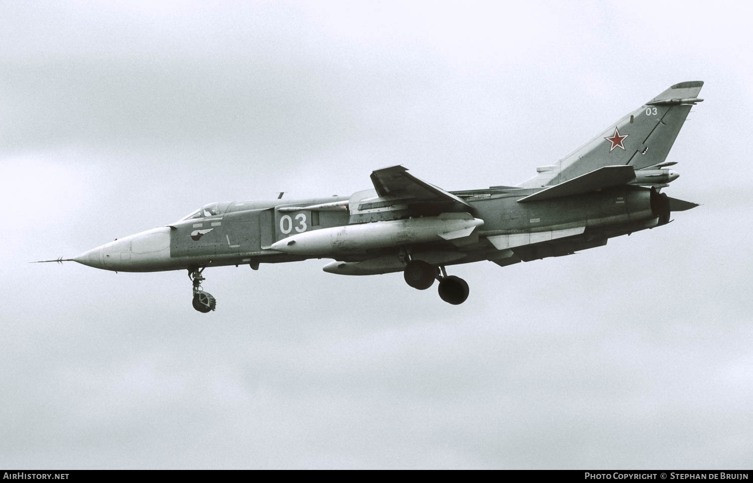 Aircraft Photo of 03 white | Sukhoi Su-24MR | Soviet Union - Air Force | AirHistory.net #781194