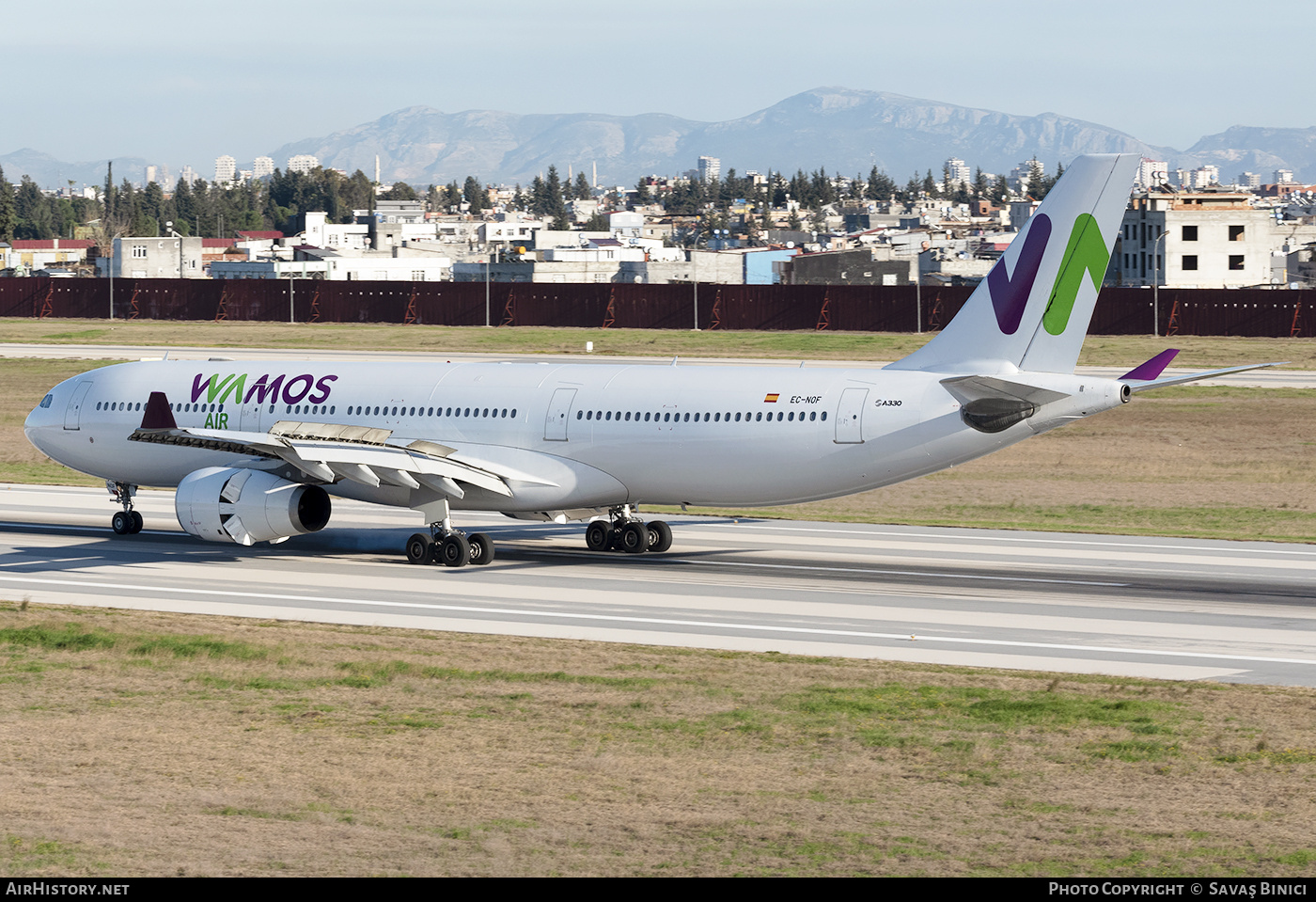 Aircraft Photo of EC-NOF | Airbus A330-343E | Wamos Air | AirHistory.net #781200