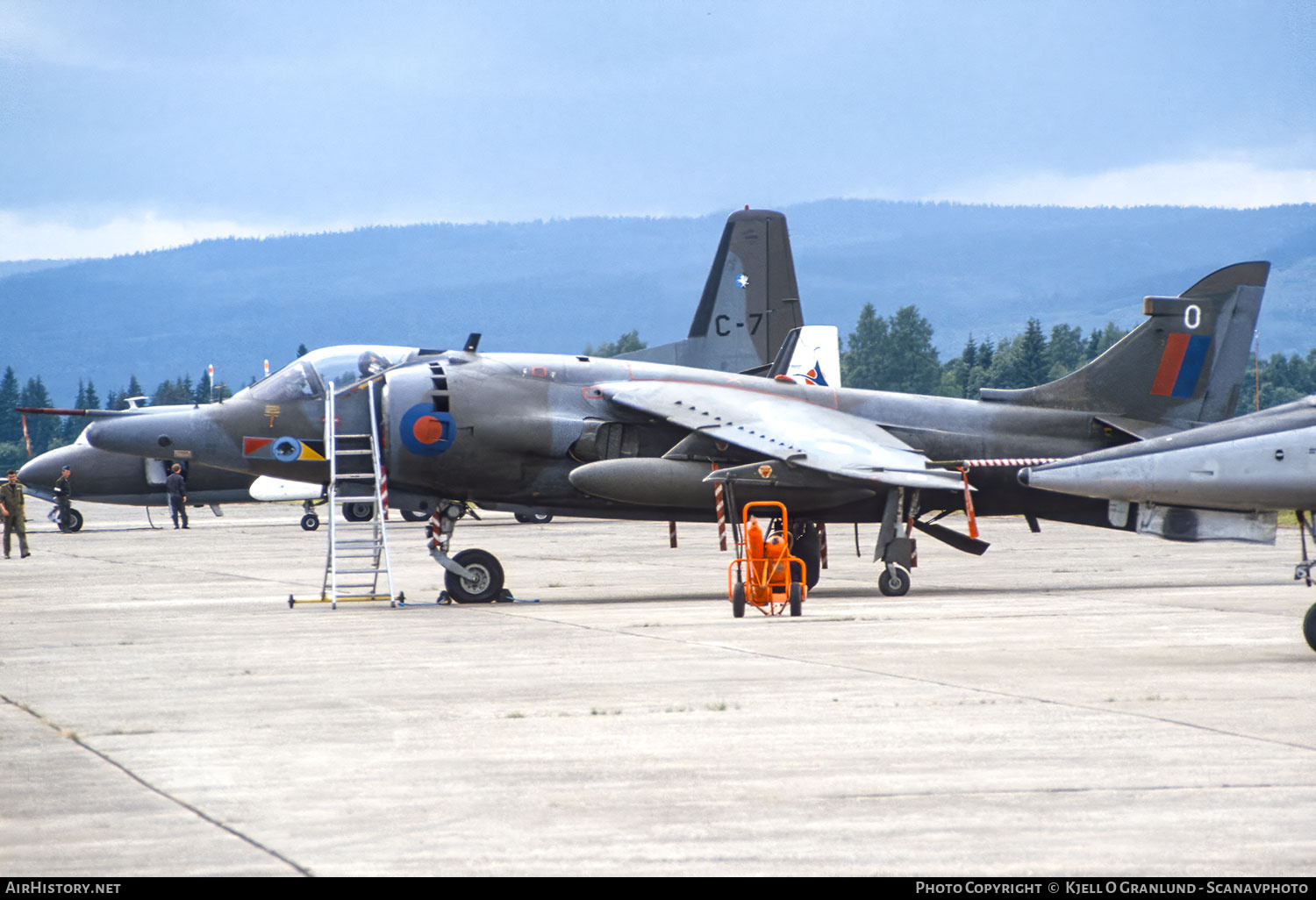 Aircraft Photo of XW768 | Hawker Siddeley Harrier GR3 | UK - Air Force | AirHistory.net #781217