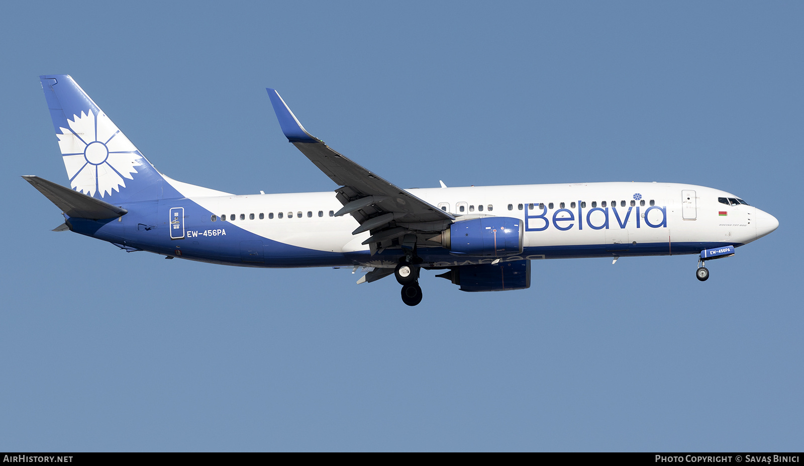 Aircraft Photo of EW-456PA | Boeing 737-800 | Belavia | AirHistory.net #781234