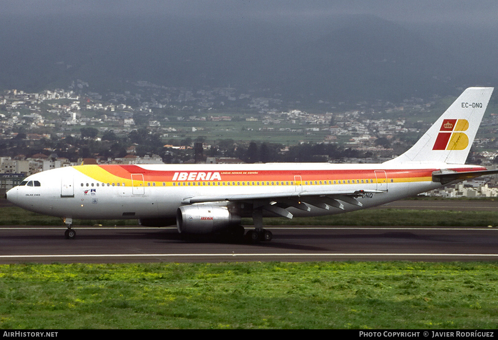 Aircraft Photo of EC-DNQ | Airbus A300B4-120 | Iberia | AirHistory.net #781255