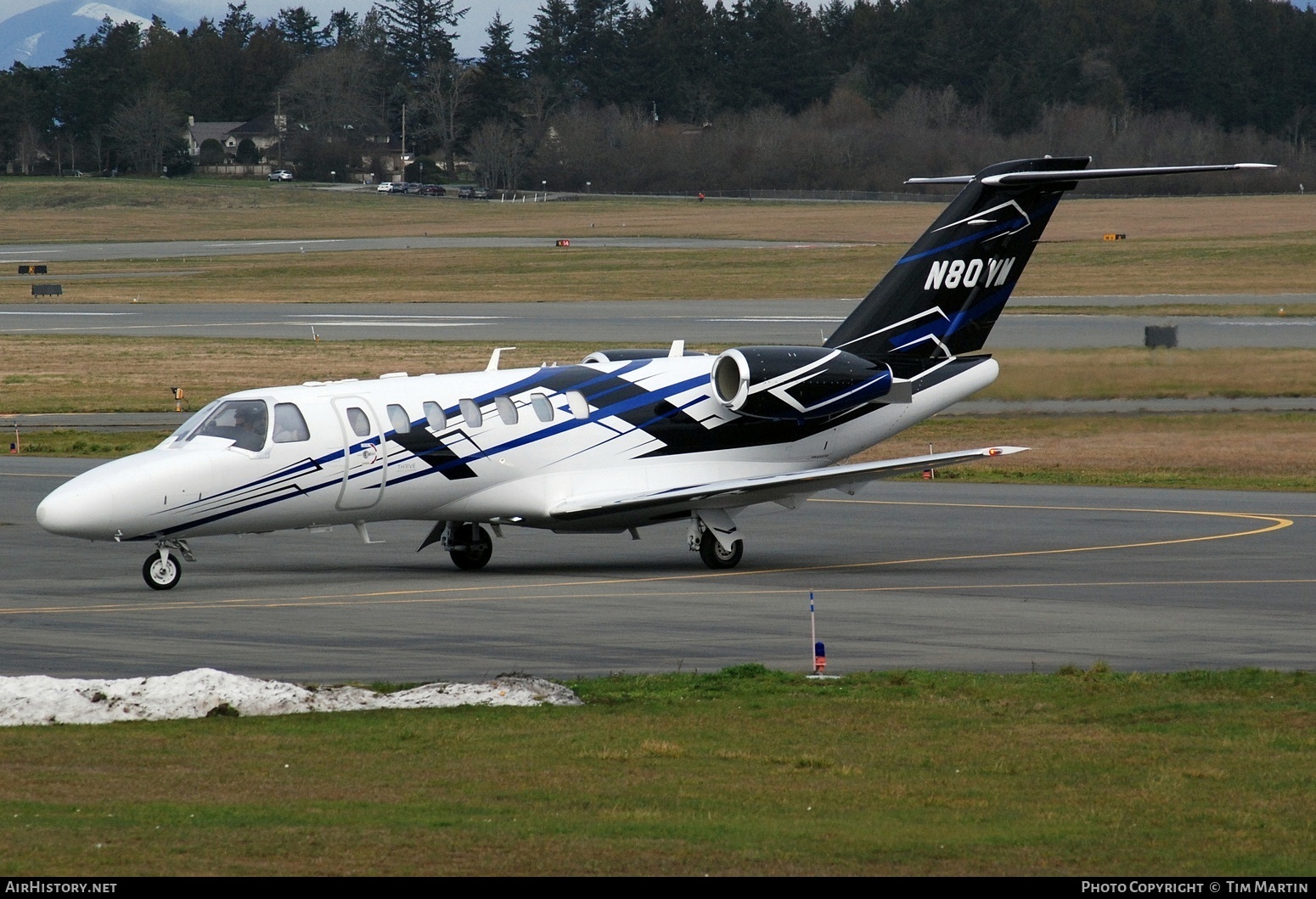 Aircraft Photo of N80VM | Cessna 525B CitationJet CJ3+ | AirHistory.net #781270