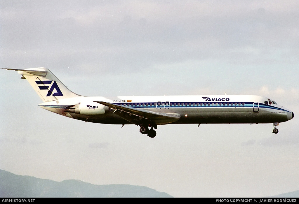 Aircraft Photo of EC-DGE | McDonnell Douglas DC-9-34 | Aviaco | AirHistory.net #781275