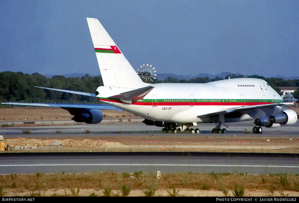 Aircraft Photo of A4O-SP | Boeing 747SP-27 | Oman Royal Flight | AirHistory.net #781279