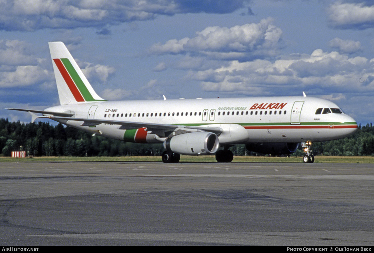 Aircraft Photo of LZ-ABD | Airbus A320-231 | Balkan - Bulgarian Airlines | AirHistory.net #781286