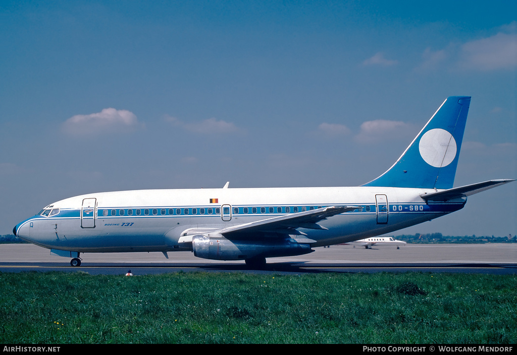 Aircraft Photo of OO-SBQ | Boeing 737-229/Adv | Royal Air Maroc - RAM | AirHistory.net #781291