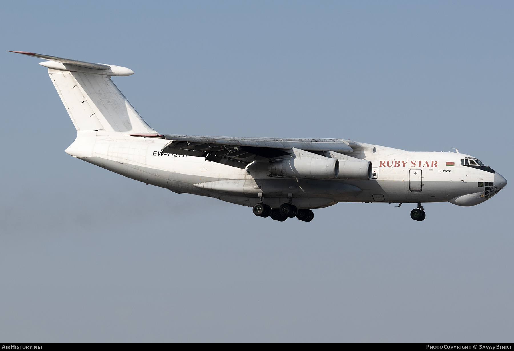 Aircraft Photo of EW-412TH | Ilyushin Il-76TD | Ruby Star Airways | AirHistory.net #781305